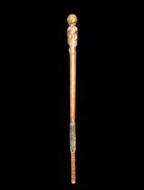 Shaman Monkey Staff, Shona people, Zimbabwe - Sold